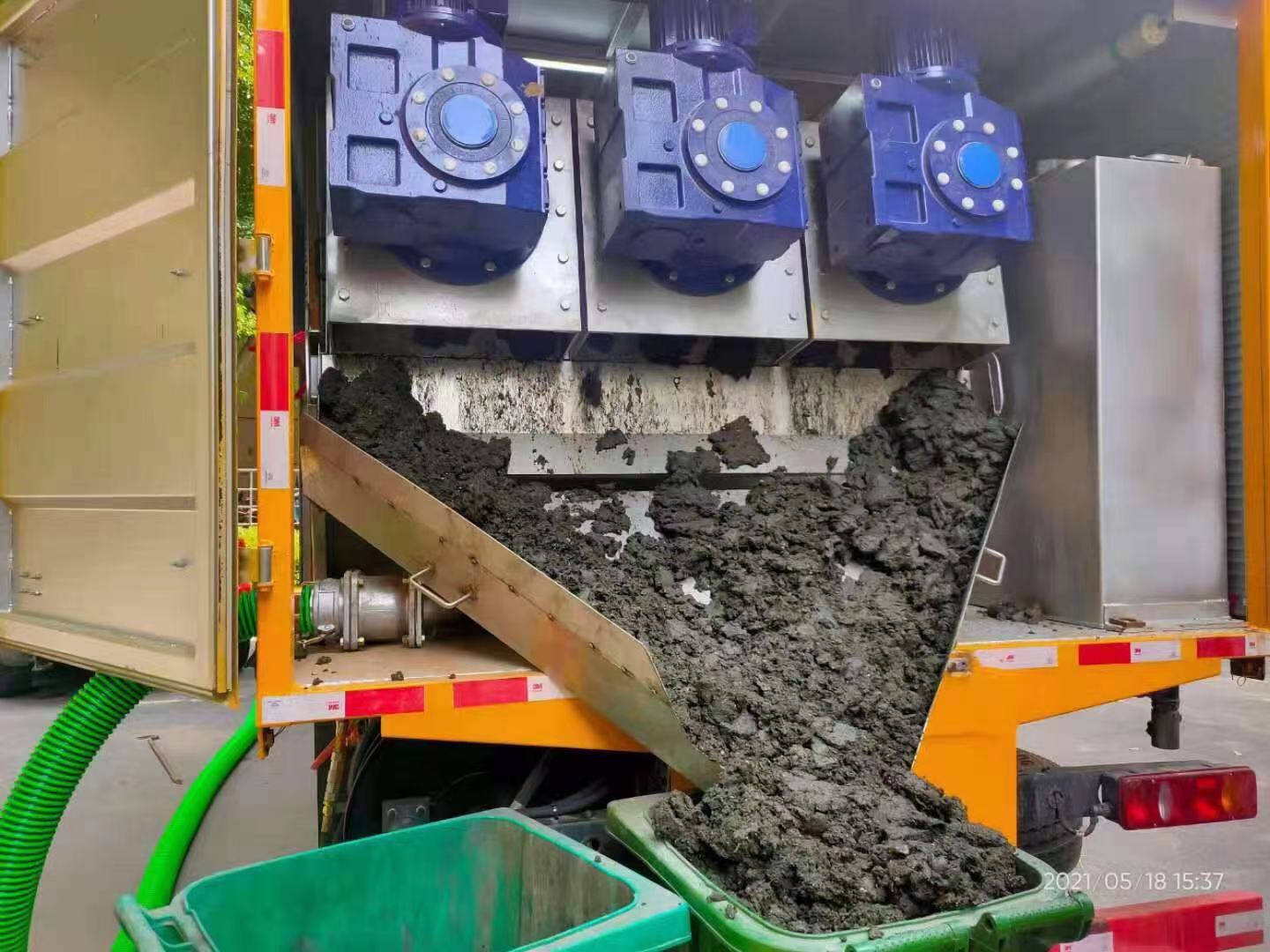 河东化粪池清掏城市维护站-泥浆净化干湿分离处理